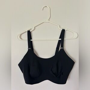 Knix Womens Wireless Evolution Bra Black Size 7